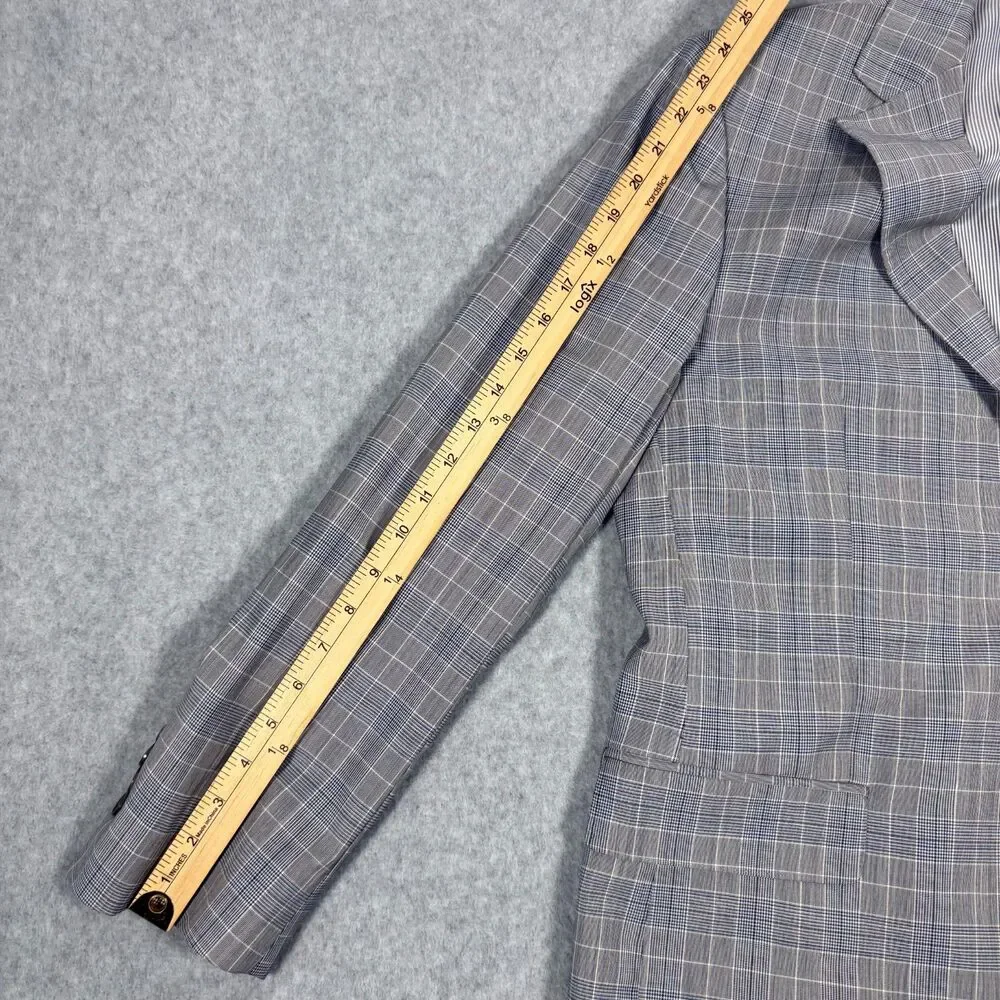 NWT Brooks Brothers Explorer Slim Glen Plaid Wool Blazer Size 42R